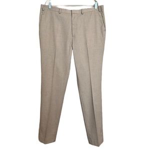 Topman 38 L Men’s Lightweight Polyester Blend Pants, Beige